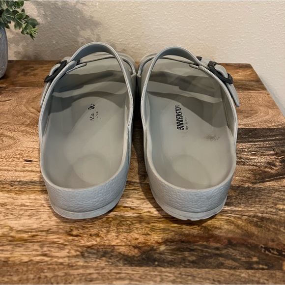 Birkenstock Arizona Essentials EVA Grey Sandals Women’s Size 11 Men’s Size 9 - Picture 3 of 7